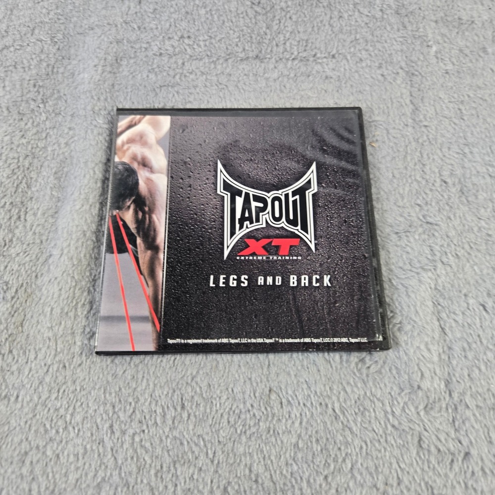 Tapout XT Extreme Training DVD Legs and Back Ultimate Abs XT Workout Set